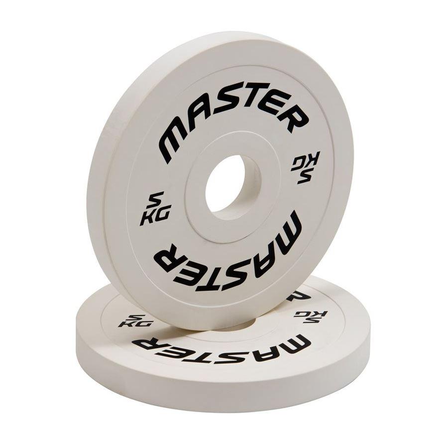 Master Fitness Master Fitness Change Plate, Vektskiver Gummi