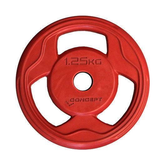 Concept Line Concept Line Pumpevekter hver 1,25 kg, Vektskiver Gummi