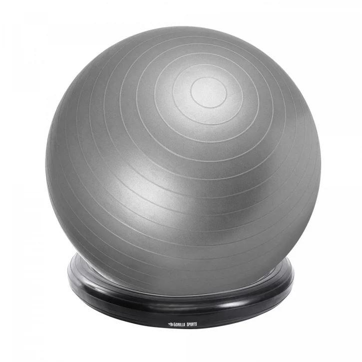 Gorilla Sports Gorilla Sports Ballstativ oppblåsbart, Yoga tilbehør