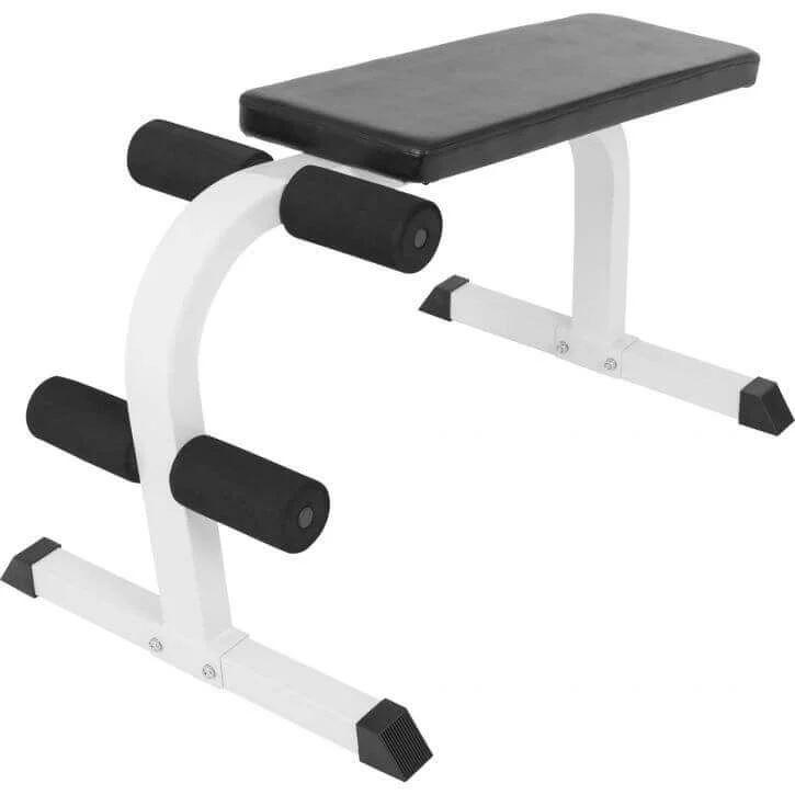 Gorilla Sports Gorilla Sports Sittebenk Robust - Hvit, Magebenk