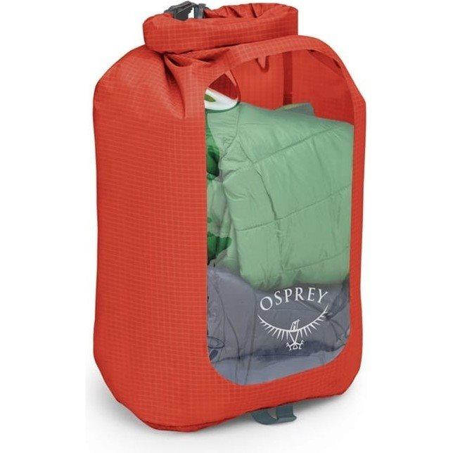 Osprey Osprey DrySack 12L w/Window Mars Orange