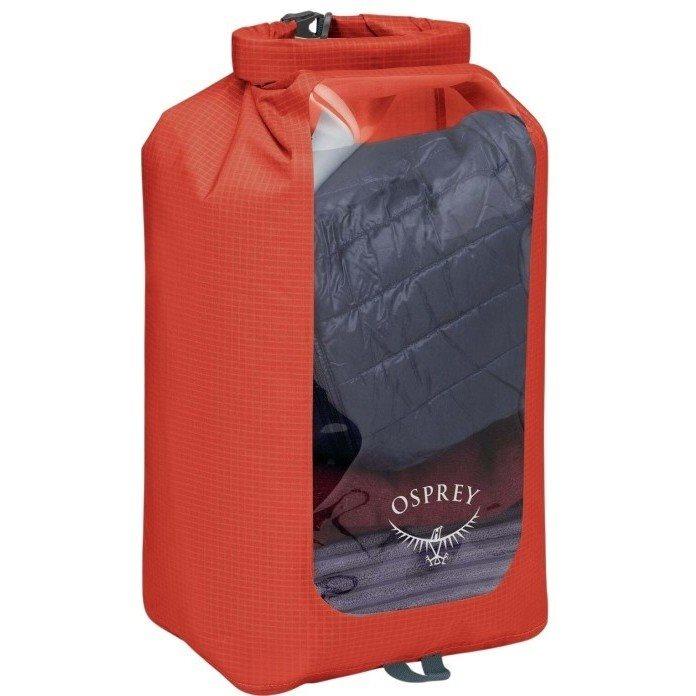 Osprey Osprey DrySack 20L w/Window Mars Orange
