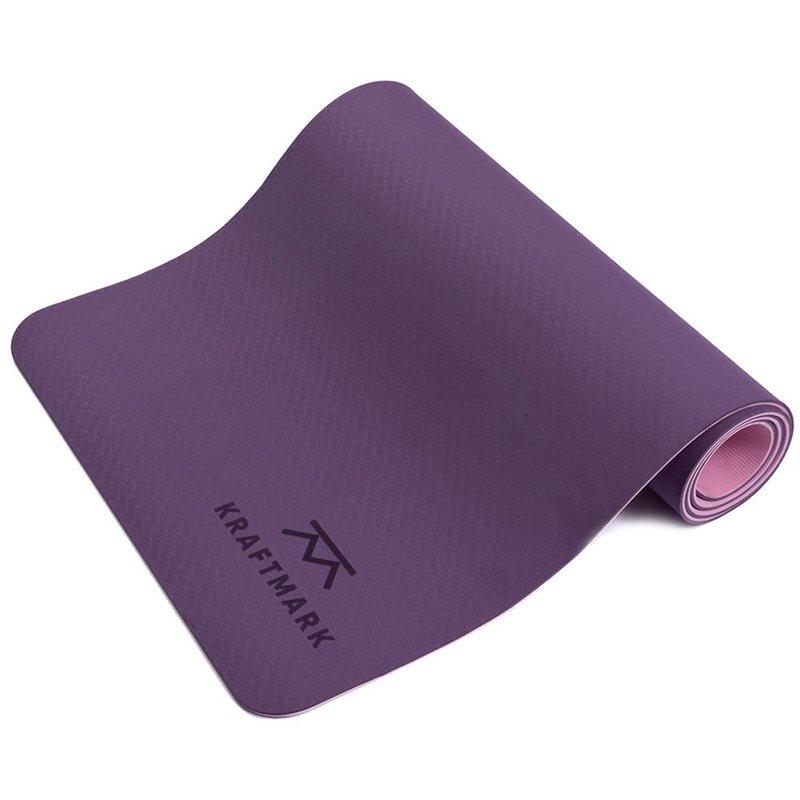 Kraftmark Kraftmark Yogamatte Lilla/Rosa, Yoga matte