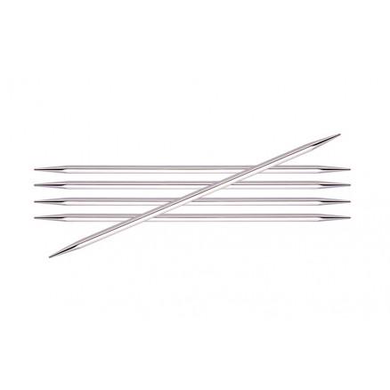 KnitPro KnitPro Nova Cubics Strømpepinner Messing 15cm 2,00mm / 5.9in US0