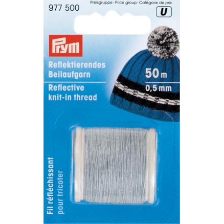 Prym Prym Reflekterende garn / Reflekterende tråd 0,5 mm 50 m