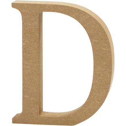 Diverse Bokstav, D, H: 8 cm, tykkelse 1,5 cm, 1 stk.