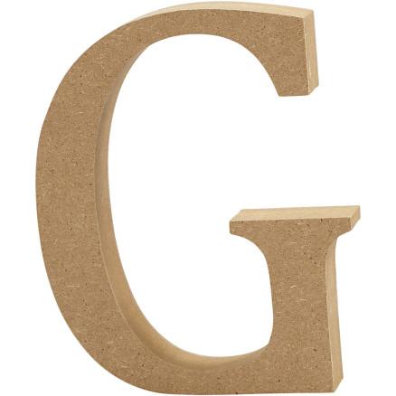 Diverse Bokstav, G, H: 8 cm, tykkelse 1,5 cm, 1 stk.