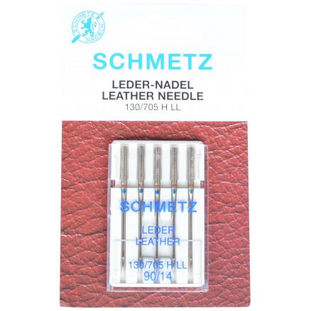 Schmetz Schmetz Symaskinnåler Lær 90 - 5 stk