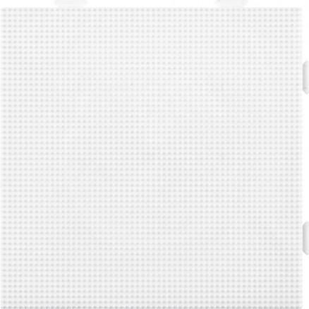 Hama Hama Mini Perleplate 593 Samleplate Firkant Hvit 14x14cm - 1 stk