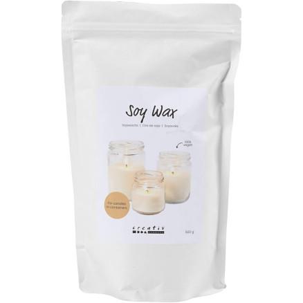 Diverse Soyavoks, Veke til lys i lysestaker, creme, 500 g/ 1 pk.