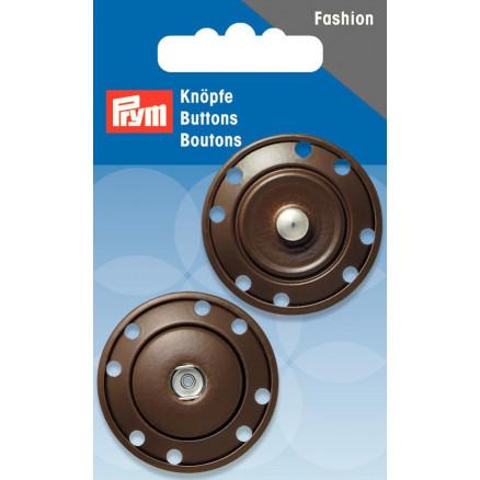 Prym Prym Trykknapper Brun 35mm - 1 stk