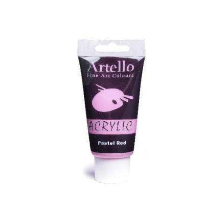 Artello Artello akryl 75ml Pastellrød