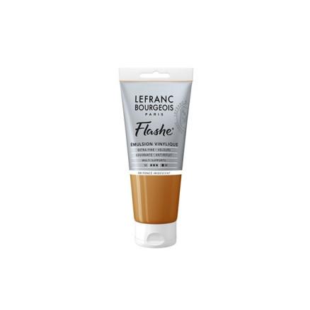 LB FINE ARTS Flashe akryl 80 ml dypt gull iriserende