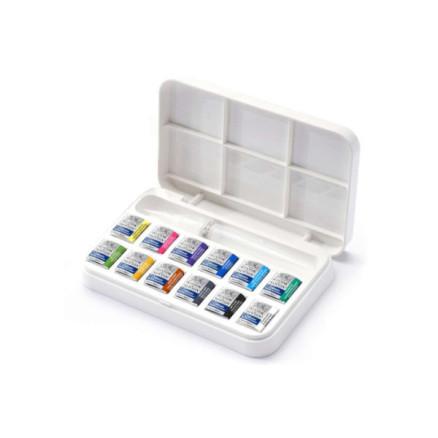 Winsor Newton Cotman vannpenselsett 12 x 1/2pan