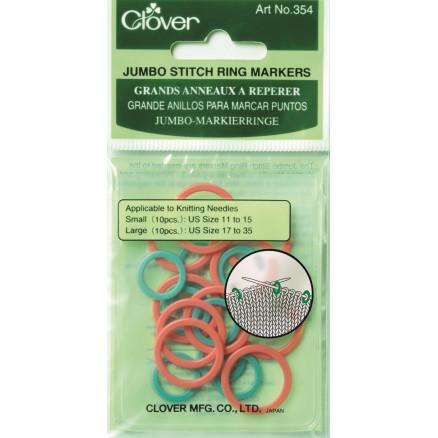 Clover Clover Markeringsringer Ekstra store 20 stk.