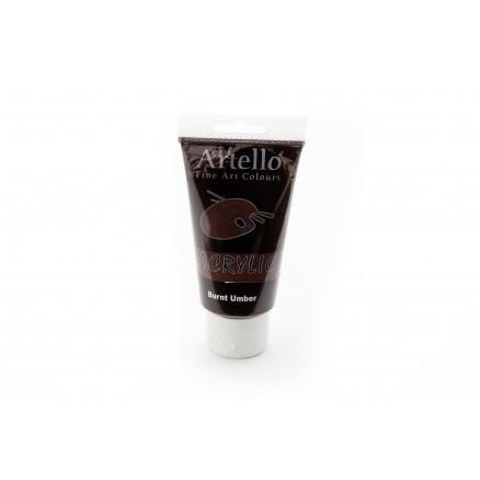 Artello Artello Akrylmaling/Kunstnerfarge Mørkebrun 75ml