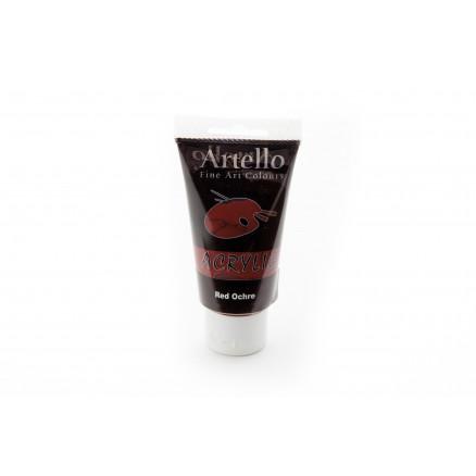 Artello Artello Akrylmaling/Kunstnermaling rød oker 75 ml