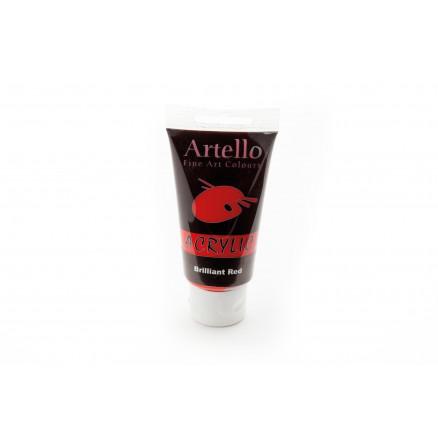 Artello Artello Akrylmaling/Kunstnerfarge Rød 75ml