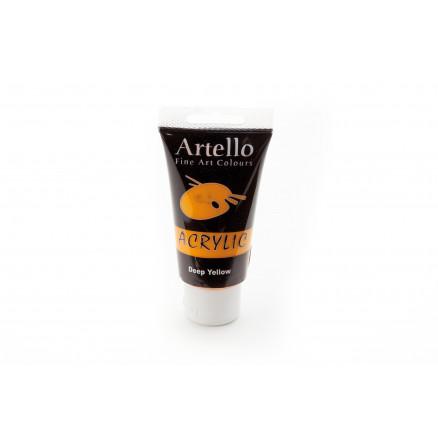 Artello Artello Akrylmaling/Kunstnerfarge Mango gul 75ml