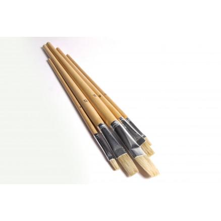 Artino Artino Malerpensler/Artist Brushes Set Flat Ass. Sizes - 5 stk.