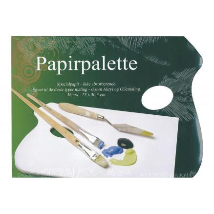 Artino Artino Papir Palett Hvit 23x30,5cm - 36 ark