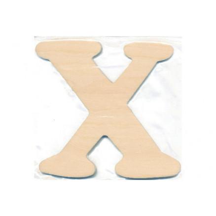 Craft Line Trebokstav X 10x0,4cm - 1 stk