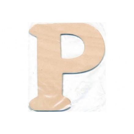 Craft Line Trebokstav P 10x0,4cm - 1 stk