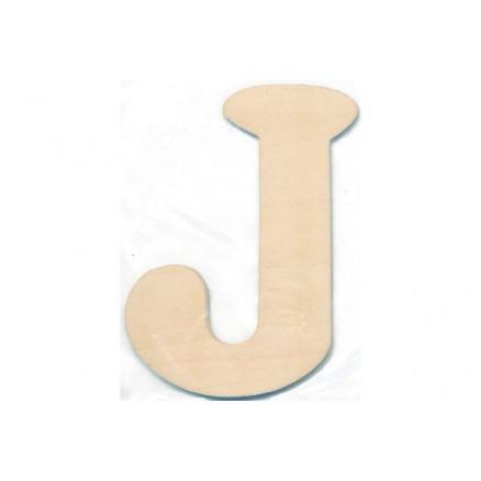 Craft Line Trebokstav J 10x0,4cm - 1 stk