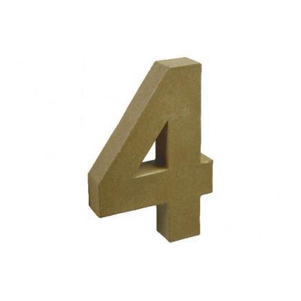 Diverse Papptall 4 20x11,5cm - 1 stk