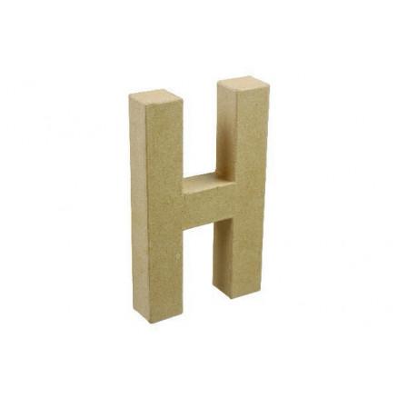 Diverse Pappbokstav H 20x11,5cm - 1 stk