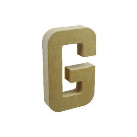 Diverse Pappbokstav G 20x11,5cm - 1 stk