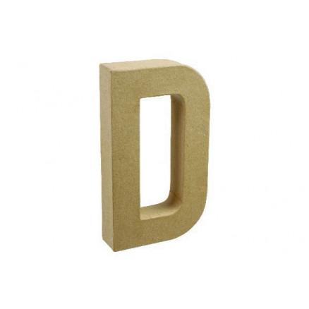 Diverse Pappbokstav D 20x11,5cm - 1 stk