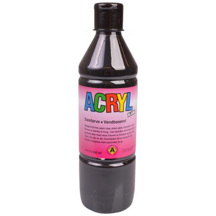 Fantasy Color Fantasy Color Hobbymaling/Akrylmaling Primær svart 500ml