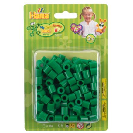 Hama  Hama Maxi Perler Blisterpakning 8510 Grønn - 250 stk