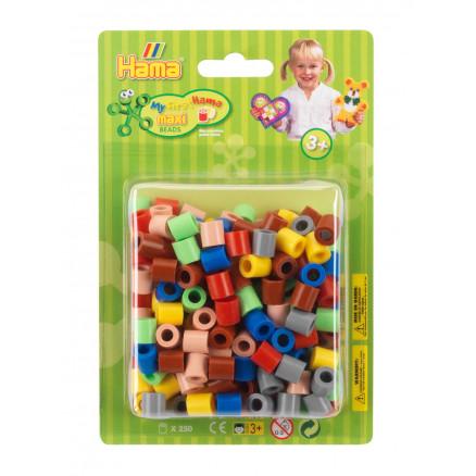 Hama  Hama Maxi Perler Blisterpakning 8523 Mix 69 - 250 stk