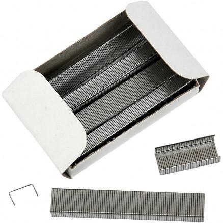 Diverse Stiftekramper, str. 6/4, B: 6 mm, 10x1000 stk.