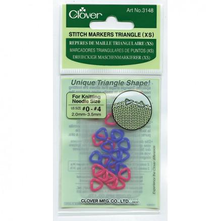 Clover Clover Marking Rings Triangular Størrelse. XS - 24 stk.