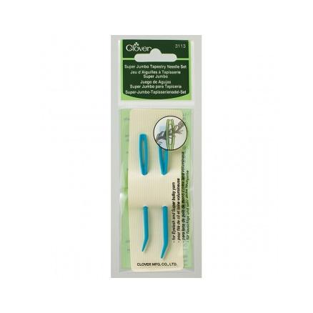 Clover Clover Super Jumbo stoppepinner / strikkepinner - 2 stk.