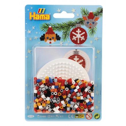 Hama Hama Midi Blisterpakke 4118 jul, kuler til oppheng