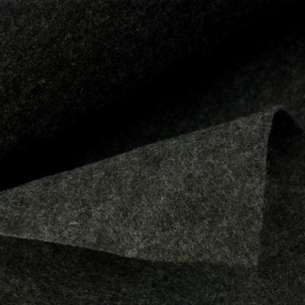 Balsløw Filt 3mm Stoff 100cm 032 Mørk Antrasitt Melange - 50cm