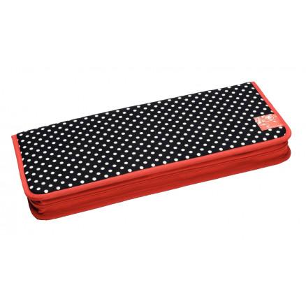 Prym Prym Penalhus til strikkepinner Polka Dots Svart 20x43 cm