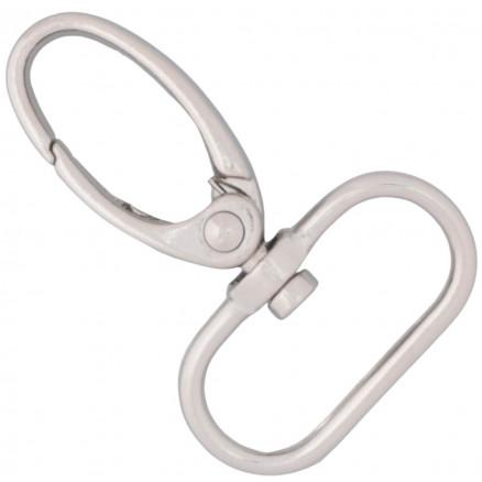 Prym Prym Karabinhake Metall Sølv 25x45mm - 1 stk