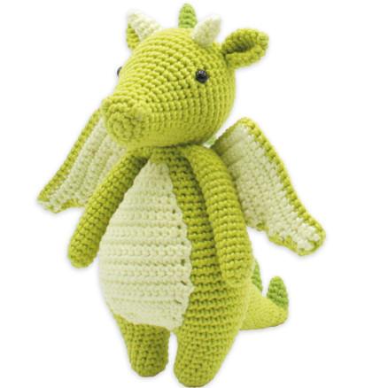 Hardicraft Lag selv/DIY-sett Dragon Doris hekling
