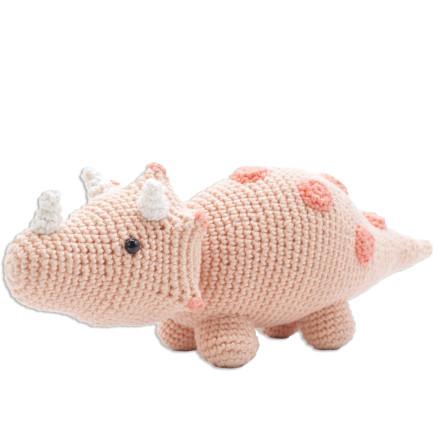 Hardicraft Lag selv/DIY-sett Triceratops hekling
