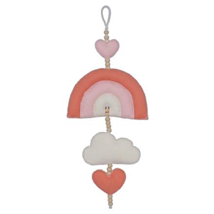 Hardicraft Lag selv/DIY-sett Regnbue Hanger Rosa Filt