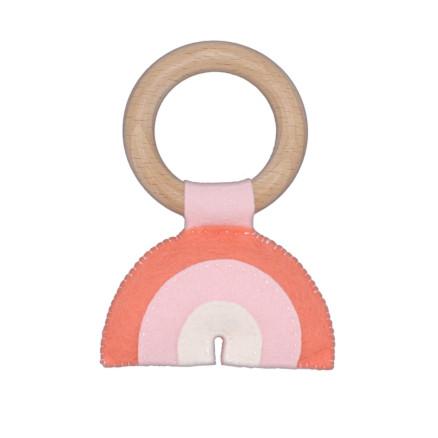 Hardicraft Lag selv/DIY-sett Regnbue Rangle Rosa Filt
