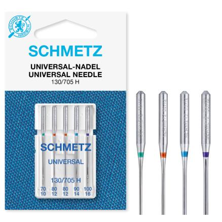 Schmetz Schmetz symaskinenåler Universal 130/705H størrelse 70-80-90 - 10 stk