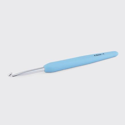 KnitPro KnitPro Waves heklenål i aluminium med mykt håndtak - 4,50 mm
