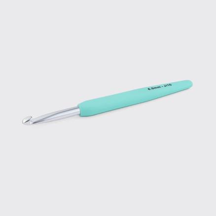 KnitPro KnitPro Waves heklenål i aluminium med mykt håndtak - 6,00 mm