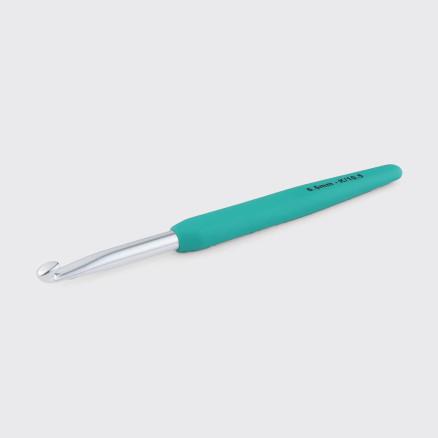 KnitPro KnitPro Waves heklenål i aluminium med mykt håndtak - 6,50 mm